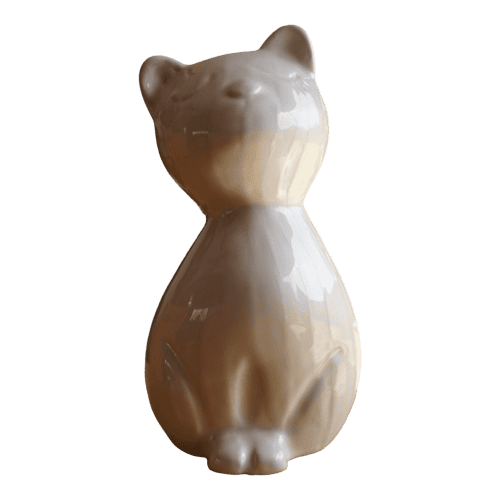 Ánfora gato blanco